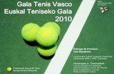Gala Tenis Vasco 2010