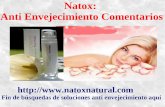 Natox: Anti Envejecimiento Comentarios