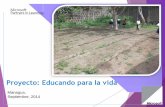 Proyecto Escuela San Francisco de Asís, Diriamba, Carazo, Nicaragua.