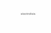Electrolisis 1