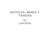 Hoteles,bares y tiendas de Lanteira (Granada)