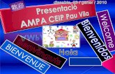 Presentació Ampa Ceip Pau Vila