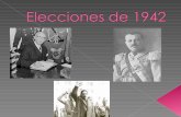 Elecciones de 1942