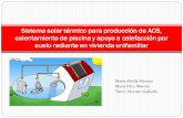 Sistema solar térmico para producción de ACS
