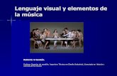 Lenguaje visual y elementos de la música