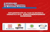 9. Avance en la implementación del Plan de eficiencia energética en el Acueducto Metropolitano de Bucaramanga –AMB -