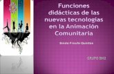 Funciones didácticas de las nuevas tecnologías en la Animación Comunitaria