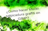 Graffiti con gimp