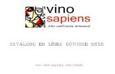 Catálogo Vino Sapiens...Tienda en línea de vinos orgánicos y mezcales en México