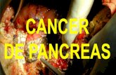 CANCER DE PANCREAS, COLANGIOCARCINOMA PRESENTACION