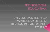 UTPL Tecnologia educativa