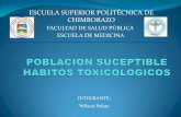 Poblacion suceptible habitos toxicologicos diapos
