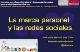 Marca personal y redes sociales
