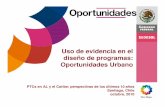 México - Uso de evidencia en el diseño de programas: Oportunidades Urbano