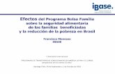 Efectos del Programa Bolsa Familia sobre la seguridad alimentaria de las familias beneficiadas y la reducción de la pobreza en Brasil