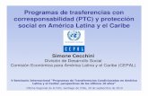 Programas de trasferencias con corresponsabilidad (PTC) y protección social en América Latina y el Caribe