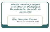 Praxis, techné y corpus científico en Pedagogía Hospitalaria. Un modo de actuación