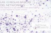 Las 10 reglas básicas del Networking