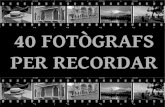 40 fotògrafs per Neus Munar