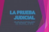 La Prueba Judicial en Colombia