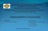 Presentacion Conocimiento y Psicologia