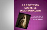 La Protesta Sobre El Discriminacion[1]