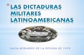 Las dictaduras militares latinoamericanas
