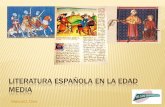 Literatura española en la Edad Media