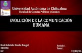 Evolución de la comunicación humana (tarea 1)