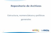 Definición repositorio de archivos