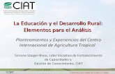 Conversatorio Ministerios Eduacación e Agricultura