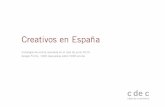 ¿Cómo es el creativo español?