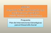 Propuesta Plan de Intervenciones Estratégicas para el Desarrollo Social / MIDES