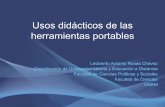 Usos didacticos de_las_herramientas_portables