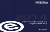 SIICEX - Informe exportaciones 2014