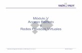 Modulo V: Acceso remoto y redes privadas virtuales
