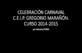Celebración carnaval 2015