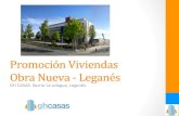 Promocion viviendas obra nueva Leganes