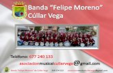 Presentación Banda "Felipe Moreno" de Cúllar Vega - Granada