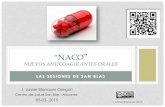 Sesión Anticoagulación Oral NACO