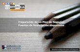 Preparación de un plan de negocios. fuentes de financiación disponibles.maria gallego(laboratorio de prácticas)