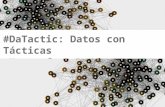 [Databeers] 20150129 "#DaTactic: Datos con Tácticas. ¿Nuevo formato de activismo en redes?". Saya Sauliere (Oxfam Intermón)