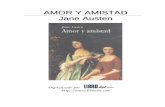 Amor y amistad- Jane Austen