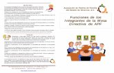 Funciones de los integrantes de la Mesa Directiva de la APF