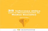 35 informes útiles para la monitorización de redes sociales