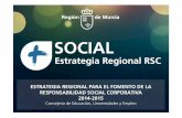 Estrategia de Responsabilidad Social Corporativa de la Región de Murcia 2014-2015
