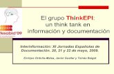 El grupo ThinkEPI: un think tank en información y documentación
