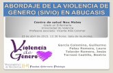 Abordaje de la violencia de género(SIVIO) en Abucasis