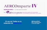 Antonio Rull: “El uso de Twitter en la redacción de eldiario.es”