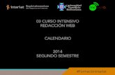 Calendario   03 curso intensivo redacción web argentina-semestre 2_2014